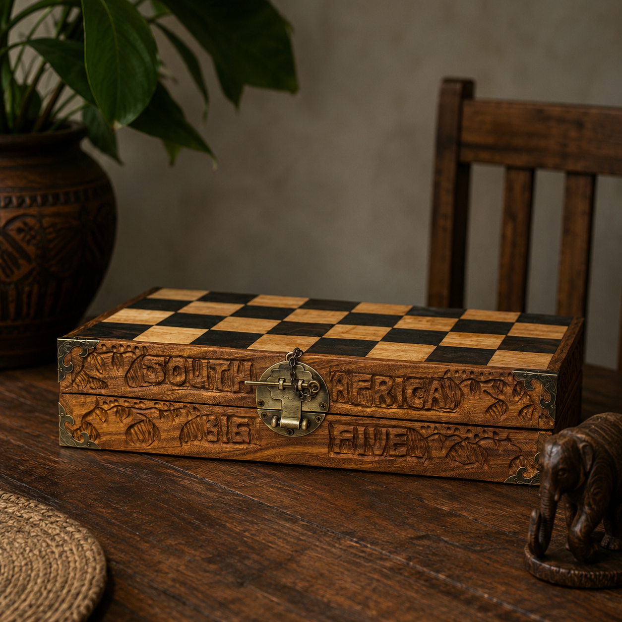 Folding Chess Set