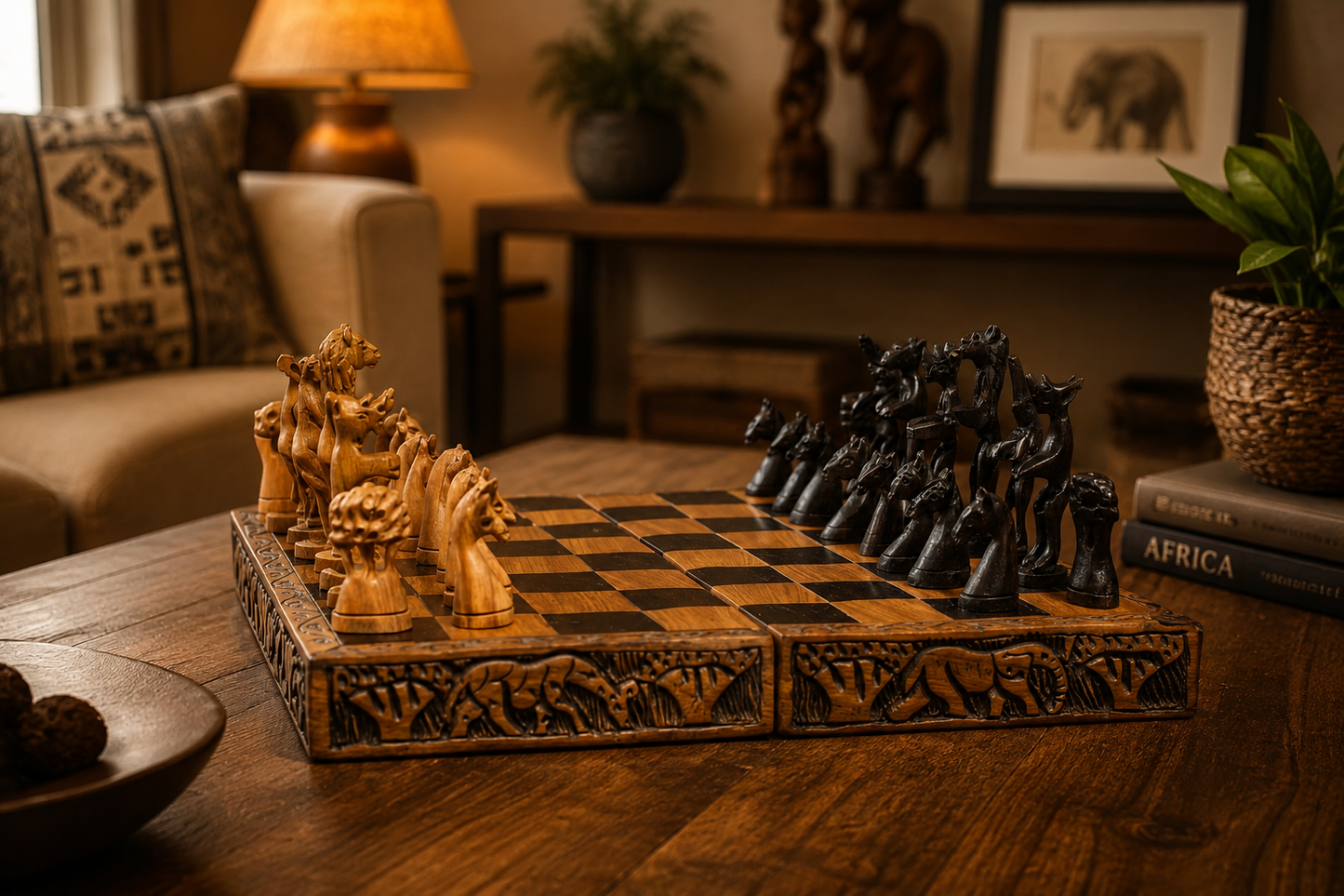 Folding Chess Set